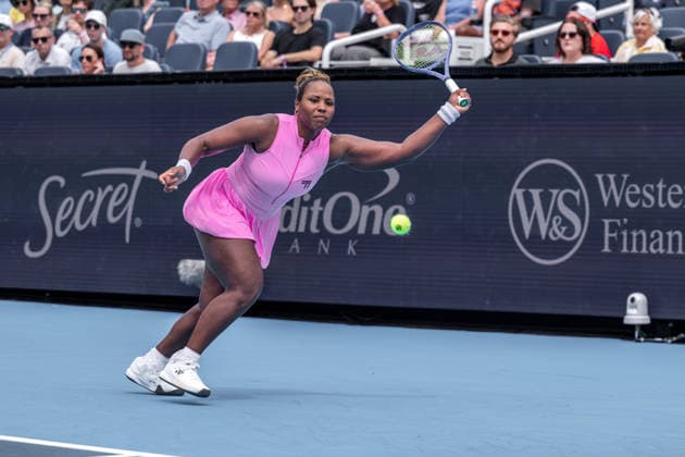 August 16, 2026, Mason, Ohio, U.S: Taylor Townsend (USA) hits a forehand shot during SundayÃ¢â‚¬â ¢s second round of the Cincinnati Open at the Lindner Family Tennis Center , Mason, Oh. Tennis 2026 - Cincinnati Open WTA, Tennis Damen  - ZUMAs304 20260816_zaf_s304_119 Copyright: xScottxStuartx