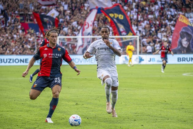 SOCCER - Coppa Italia - Genoa CFC vs. Ascoli Calcio Photo by IPA ABACAPRESS.COM87559309 - LORENZO COLOMBO during the Genoa CFC vs. Ascoli Calcio Coppa Italia match in Genoa, Italy, on August 16, 2026 Genoa Italy  Copyright: xIPAxSport ABACAx