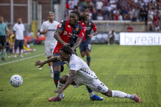 SOCCER - Coppa Italia - Genoa CFC vs. Ascoli Calcio Photo by IPA ABACAPRESS.COM87559508 - BROOK NORTON-CUFFY during the Genoa CFC vs. Ascoli Calcio Italian Coppa Italia soccer match in Genoa, Italy, on August 16, 2026 Genoa Italy  Copyright: xIPAxSport ABACAx