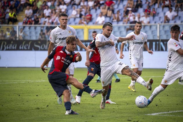 SOCCER - Coppa Italia - Genoa CFC vs. Ascoli Calcio Photo by IPA ABACAPRESS.COM87559525 - TOMMASO BALDANZI during the Genoa CFC vs. Ascoli Calcio Italian Coppa Italia soccer match in Genoa, Italy, on August 16, 2026 Genoa Italy  Copyright: xIPAxSport ABACAx