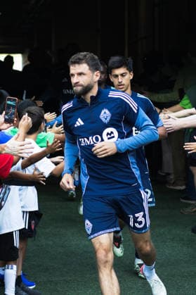 Thomas Müller seen during MLS, Fussball Herren, USA game between teams of Seattle Sounders and Vancouver Whitecaps (Gael Amador Ball Raw Images) Seattle Lumen Field USA Copyright: xGaelxAmadorx Sounders_vs_Whitecaps0015