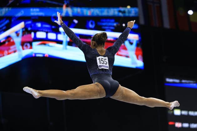 Zagreb, 16.08.2026. - 36TH EUROPEAN WOMEN™S ARTISTIC GYMNASTICS CHAMPIONSHIPS Women s Artistic Gymnastics, Team Final, LEAT Alia (GBR) Women s Artistic Gymnastics, Team Final, SENIORS  260816_3266.JPG