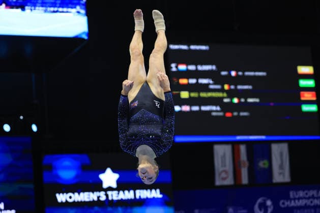 Zagreb, 16.08.2026. - 36TH EUROPEAN WOMEN™S ARTISTIC GYMNASTICS CHAMPIONSHIPS Women s Artistic Gymnastics, Team Final, MARTIN Abigail (GBR) Women s Artistic Gymnastics, Team Final, SENIORS  260816_5137.JPG
