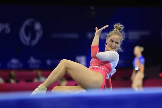 Zagreb, 16.08.2026. - 36TH EUROPEAN WOMEN™S ARTISTIC GYMNASTICS CHAMPIONSHIPS Women s Artistic Gymnastics, Team Final, SCHOENMAIER Karina (GER) Women s Artistic Gymnastics, Team Final, SENIORS  260816_5798.JPG