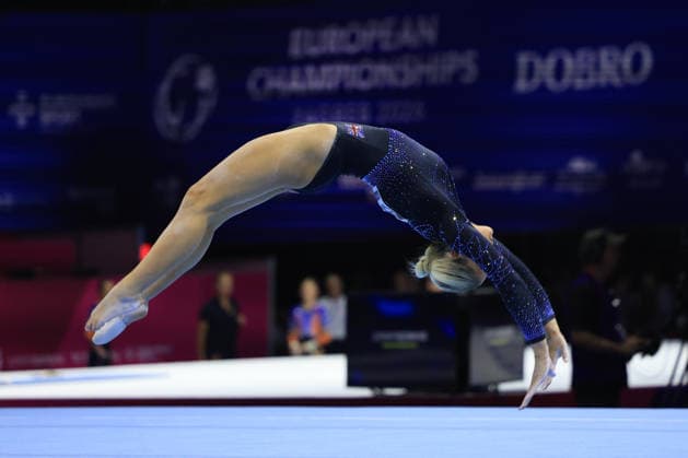 Zagreb, 16.08.2026. - 36TH EUROPEAN WOMEN™S ARTISTIC GYMNASTICS CHAMPIONSHIPS Women s Artistic Gymnastics, Team Final, EVANS Ruby (GBR) Women s Artistic Gymnastics, Team Final, SENIORS  260816_6166.JPG