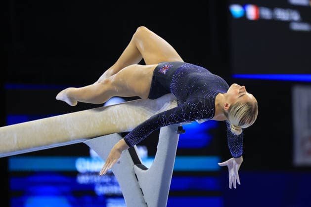 Zagreb, 16.08.2026. - 36TH EUROPEAN WOMEN™S ARTISTIC GYMNASTICS CHAMPIONSHIPS Women s Artistic Gymnastics, Team Final, EVANS Ruby (GBR) Women s Artistic Gymnastics, Team Final, SENIORS  260816_2033.JPG