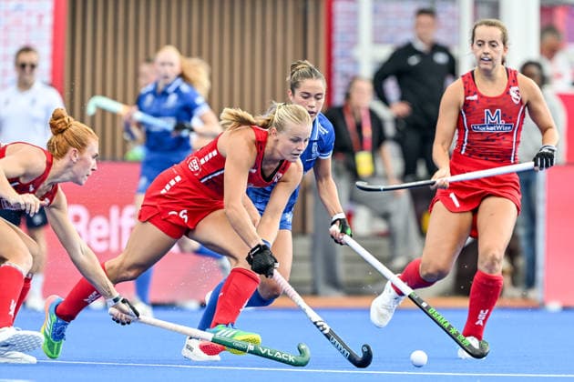 Field hockey, women’s, FIH World Cup, USA v Scotland