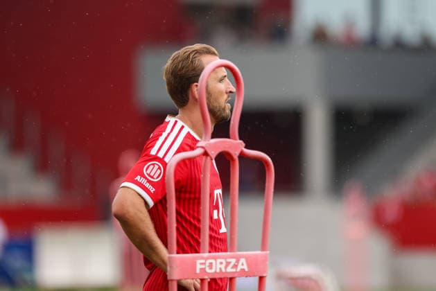 Harry Kane (FC Bayern Muenchen, 09), GER, Allianz FC Bayern Muenchen Team Day, Fussball, Saison 2026 2027, 17.08.2026, GER, Allianz FC Bayern Muenchen Team Day, Fussball, Saison 2026 2027, 17.08.2026 Muenchen *** Harry Kane FC Bayern Munich, 09, GER, Allianz FC Bayern Munich Team Day, Soccer, 2026–2027 Season, August 17, 2026, GER, Allianz FC Bayern Munich Team Day, Soccer, 2026–2027 Season, August 17, 2026, Munich Copyright: xEibner-Pressefoto JennixMaulx EP_JML