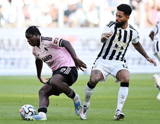 Db Torino 17 08 2026 - amichevole Juventus-Juventus Next Gen foto Daniele Buffa Image nella foto: Agusto Owusu-Douglas Luiz 
