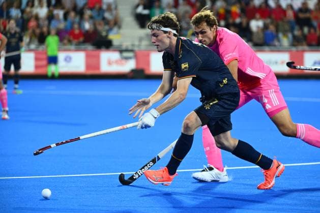 Germany v Belgium - FIH Hockey World Cup 2026 WAVRE, BELGIUM - AUGUST 17 : Hellin Guillaume of Belgium during the FIH Hockey World Cup 2026 M12 first phase group pool B match between Germany and Belgium on August 17, 2026 in Wavre, Belgium, 17 08 2026 Wavre Belgium  Copyright: xVincentxKalutx