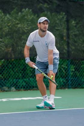 CANCUN COUNTRY OPEN 2026 CANCUN COUNTRY OPEN 2026 TRAINING SESSION 17082026 CANCUN, QUINTANA ROO. Action photo of Nicolas Mejia of Colombia, during a training session at the Cancun Country Club home to the Cancun Country Open an ATP, Tennis Herren Tennis Herren 125 Challenger tournament held at Cancun, Quintana Roo, Mexico. Foto de accion de Nicolas Mejia de Colombia, durante una sesion de entrenamiento en el Cancun Country Club, hogar del Cancun Country Open un torneo ATP 125 Challenger que se celebra en Cancun, Quintana Roo, Mexico. PHOTO BY IMAGENSHOP AGENCIA FOTOGRAFICA CANCUN QUINTANA ROO MEXICO *** CANCUN COUNTRY OPEN 2026 CANCUN COUNTRY OPEN 2026 TRAINING SESSION 08 17 2026 CANCUN, QUINTANA ROO Action photo of Nicolas Mejia of Colombia during a training session at the Cancun Country Club, home to the Cancun Country Open, an ATP Men’s 125 Challenger tennis tournament held in Cancun, Quintana Roo, Mexico. Action photo of Nicolas Mejia of Colombia, during a training session at the Cancun Country Club, home to the Cancun Country Open, an ATP 125 Challenger tournament held in Cancun, Quintana Roo, Mexico. PHOTO BY IMAGENSHOP PHOTO AGENCY CANCUN, QUINTANA ROO, MEXICO Copyright: xIMAGENSHOPxAGENCIAxFOTOGRAFICAx