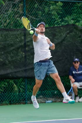 CANCUN COUNTRY OPEN 2026 CANCUN COUNTRY OPEN 2026 TRAINING SESSION 17082026 CANCUN, QUINTANA ROO. Action photo of Nicolas Mejia of Colombia, during a training session at the Cancun Country Club home to the Cancun Country Open an ATP, Tennis Herren Tennis Herren 125 Challenger tournament held at Cancun, Quintana Roo, Mexico. Foto de accion de Nicolas Mejia de Colombia, durante una sesion de entrenamiento en el Cancun Country Club, hogar del Cancun Country Open un torneo ATP 125 Challenger que se celebra en Cancun, Quintana Roo, Mexico. PHOTO BY IMAGENSHOP AGENCIA FOTOGRAFICA CANCUN QUINTANA ROO MEXICO *** CANCUN COUNTRY OPEN 2026 CANCUN COUNTRY OPEN 2026 TRAINING SESSION 08 17 2026 CANCUN, QUINTANA ROO Action photo of Nicolas Mejia of Colombia during a training session at the Cancun Country Club, home to the Cancun Country Open, an ATP Men’s 125 Challenger tennis tournament held in Cancun, Quintana Roo, Mexico. Action photo of Nicolas Mejia of Colombia, during a training session at the Cancun Country Club, home to the Cancun Country Open, an ATP 125 Challenger tournament held in Cancun, Quintana Roo, Mexico. PHOTO BY IMAGENSHOP PHOTO AGENCY CANCUN, QUINTANA ROO, MEXICO Copyright: xIMAGENSHOPxAGENCIAxFOTOGRAFICAx