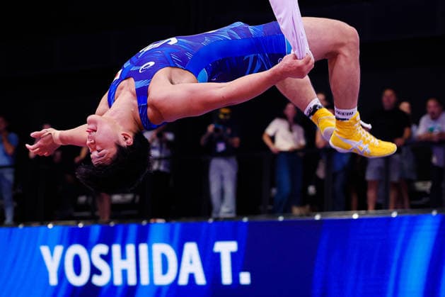 U20 World Championships 87kg GR - Taizo Yoshida (JPN) *** U20 World Championships, 87 kg Greco-Roman: Taizo Yoshida (JPN) Copyright: xKostadinxAndonovx
