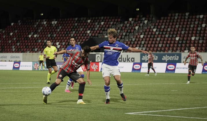 Football, Coppa Italia, US Cremonese v Sampdoria Genoa