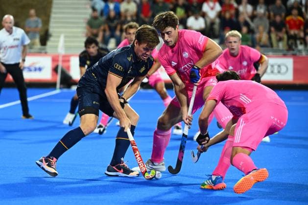 Germany v Belgium - FIH Hockey World Cup 2026 WAVRE, BELGIUM - AUGUST 17 : Boon Tom of Belgium during the FIH Hockey World Cup 2026 M12 first phase group pool B match between Germany and Belgium on August 17, 2026 in Wavre, Belgium, 17 08 2026 Wavre Belgium  Copyright: xVincentxKalutx