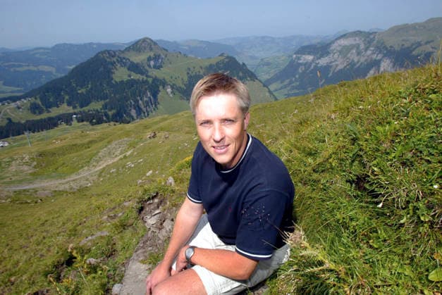 Orientering, VM: Jonas Nilsson, journalist, Kristianstadbladet Rapperswil Schweiz *** Orienteering, World Championships Jonas Nilsson, journalist, Kristianstadbladet Rapperswil, Switzerland  Copyright: xSörenxAnderssonx