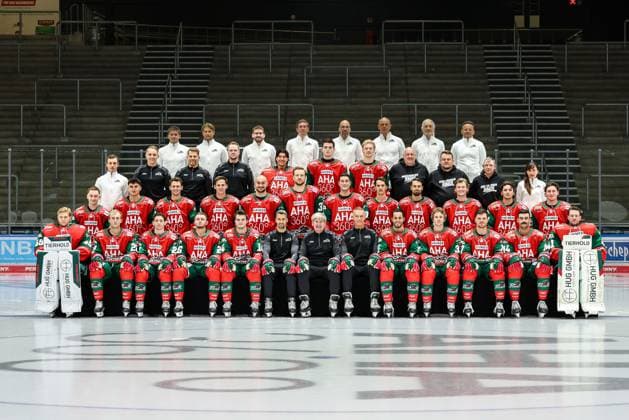 Ice hockey, DEL, Augsburger Panther, Headshots ahead of the start of the 2026–2027 season