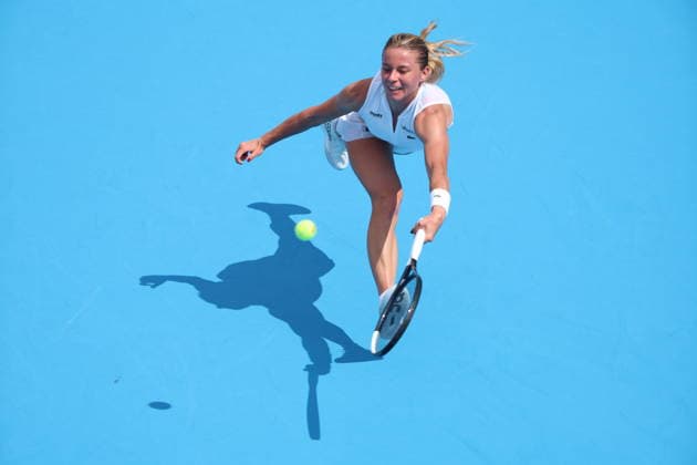August 17, 2026, Mason, Oh, USA: Cincinnati Open Tennis 2026 - Maja Chwalinska hits a ball against Diana Shnaider. 2026 08 17. ZUMAPress Mason USA - ZUMAn24_ 20260817_zaf_n24_184 Copyright: xWallyxNellx