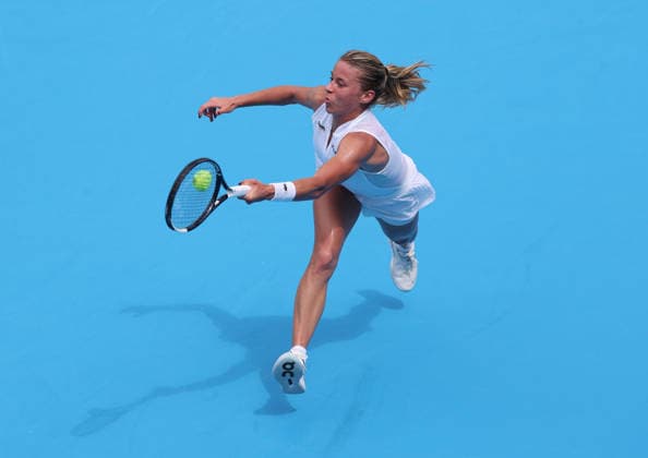 August 17, 2026, Mason, Ohio, USA: MAJA CHWALINSKA of Poland during the match against D. Shnaider in the third round of tennis tournament WTA, Tennis Damen 1000 Cincinnati Open in Mason, USA. Mason USA - ZUMAc278 20260817_zsp_c278_022 Copyright: xMarcinxCholewinskix