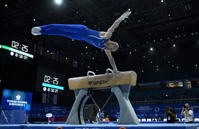 Gymnastics, European Championships in Zagreb