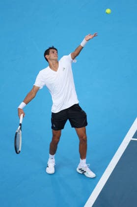 August 17, 2026, Mason, Oh, USA: Cincinnati Open Tennis 2026 - Rafel Jodar hits a ball against Alejandro Tabilo. 2026 08 17. ZUMAPress Mason USA - ZUMAn24_ 20260817_zaf_n24_239 Copyright: xWallyxNellx