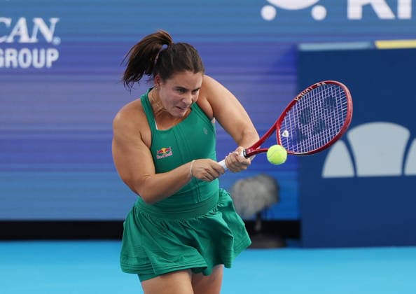 August 17, 2026, Mason, Ohio, USA: EMMA NAVARRO of USA during the match against J. Pegula of USA in the third round of tennis tournament WTA, Tennis Damen 1000 Cincinnati Open in Mason, USA. Tennis: Cincinnati Open - Emma Navarro  - ZUMAc278 20260817_zsp_c278_035 Copyright: xMarcinxCholewinskix
