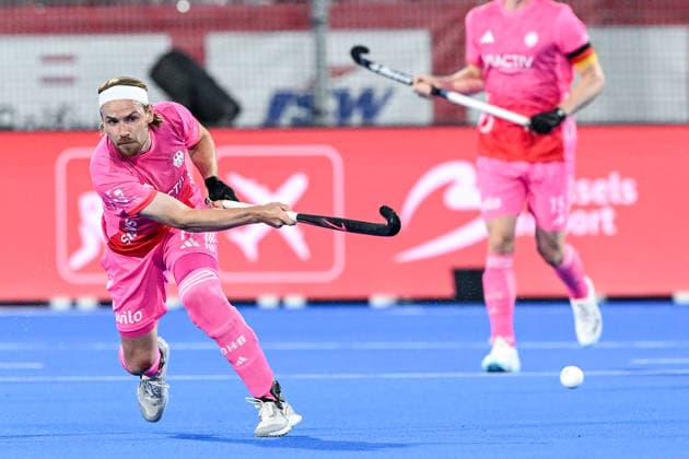 Hockey World Cup Belgium & The Netherlands 2026 - Men - Germany vs Belgium Christopher Rühr (17) of Germany pictured during a hockey game between Germany and Belgium ( called the Red Lions ) , the second (out of three) matches during the group stage of the men 2026 Hockey World Cup , on Monday 17 August 2026 in Wavre , Belgium . PHOTO SPORTPIX Stijn Audooren Wavre Belfius Hockey Arena Waals-Brabant Belgium  Copyright: xSportpix.bex xStijnxAudoorenxStijnxAudoorenx