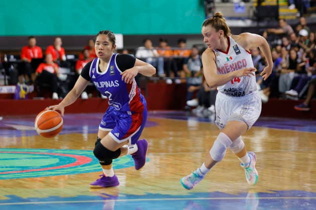 Women s Olympic Basketball Qualifier - Mexico vs. Philippines Alexia Lagunas (R) of Mexico in action against Vanessa De Jesus (L) of the Philippines during a Group B game of the FIBA Women s Basketball World Cup 2026 Pre-Qualifying Tournament between Mexico and Philippines at the Arena Astros in Guadalajara, Mexico, 17 August 2026. Guadalajara Mexico  Copyright: xFranciscoxGuascox