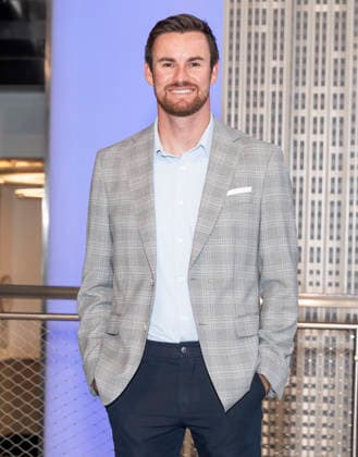 August 17, 2026, New York, New York, USA: KYLE KIRKWOOD lights the Empire State Building in New York to celebrate the Freedom 250 Grand Prix. 17 August 2026 New York USA - ZUMAa265 0864332181st Copyright: xEricxAcquayex