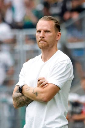 Mönchengladbach, Germany, German Bundesliga, Friendly Match, Borussia Mönchengladbach vs. Aston Villa 2–1, August 15, 2026, at Borussia Park in Mönchengladbach; Coach: Eugen POLANSKI; MG Photo: Norbert Schmidt, Düsseldorf