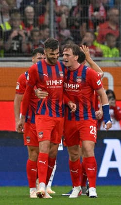 TOR zum 2:1 Julian Niehues 1. FC Heidenheim 1846 FCH (16) Torjubel Mikkel Kaufmann 1. FC Heidenheim 1846 FCH (29) 1. FC Heidenheim 1846 FCH vs FC Bayern Muenchen FCB TESTSPIEL 18.08.2026 DFL REGULATIONS PROHIBIT ANY USE OF PHOTOGRAPHS AS IMAGE SEQUENCES AND OR QUASI-VIDEO 1. FC Heidenheim 1846 FCH vs FC Bayern Muenchen FCB TESTSPIEL *** GOAL: 2-1 Julian Niehues 1 FC Heidenheim 1846 FCH 16 Goal celebration Mikkel Kaufmann 1 FC Heidenheim 1846 FCH 29 1 FC Heidenheim 1846 FCH vs. FC Bayern Munich FCB Friendly Match August 18, 2026 DFL regulations prohibit any use of photographs as image sequences and or quasi-video 1 FC Heidenheim 1846 FCH vs. FC Bayern Munich FCB Friendly Match