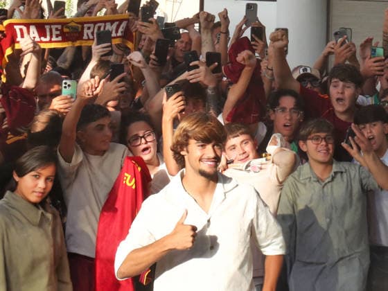 Football, Italy, AS Roma, Rodrigo Mora’s presentation