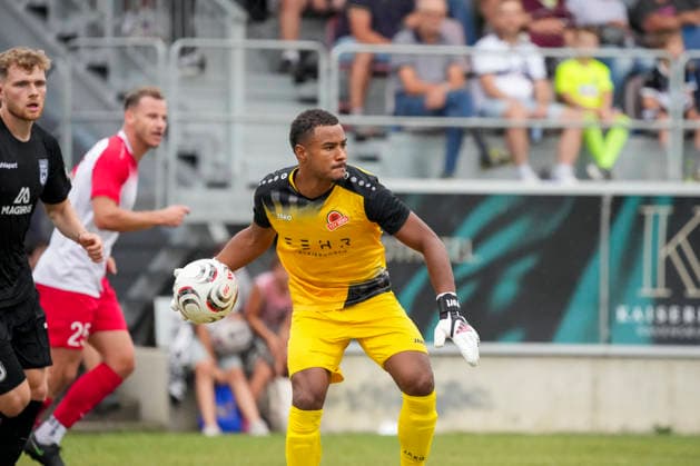 Andre Port (TSV Berg, 1), GER, TSV Berg vs. SSV Ulm 1846 Fussball, Fussball, WFV Pokal, 3. Runde, Spielzeit 2026 2027, 18.08.26 GER, TSV Berg vs. SSV Ulm 1846 Fussball, Fussball, WFV Pokal, 3. Runde, Spielzeit 2026 2027, 18.08.26 Berg *** Andre Port TSV Berg, 1, GER, TSV Berg vs. SSV Ulm 1846 Soccer, Soccer, WFV Cup, 3rd Round, 2026–2027 Season, August 18, 2026 GER, TSV Berg vs. SSV Ulm 1846 Soccer, Soccer, WFV Cup, Round 3, 2026–2027 Season, August 18, 2026 Berg Copyright: xEibner-Pressefoto MaximilianxRistx EP_MRT