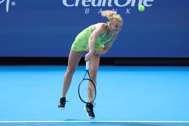 August 18, 2026, Mason, Oh, USA: Cincinnati Open Tennis 2026 - Katerina Siniakova hits a ball against Madison Keys. 2026 08 18. ZUMAPress Mason USA - ZUMAn24_ 20260818_zaf_n24_008 Copyright: xWallyxNellx
