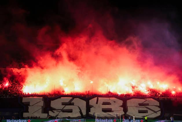 Champions League qualification, playoff: Dinamo Zagreb-Viking Zagreb 20260818. Viking coach Morten Jensen during the Champions League qualifying playoff match between Dinamo Zagreb and Viking at Maksimir Stadium. Photo: Nikola Krstic NTB Zagreb Croatia EDITORIAL USE ONLY. RESTRICTED USE FOR BETTING COMPANIES Ref:_SPOUKqTZiz-R5s.jpg *** Champions League qualification, playoff Dinamo Zagreb vs. Viking Zagreb 20260818 Viking coach Morten Jensen during the Champions League qualifying playoff match between Dinamo Zagreb and Viking at Maksimir Stadium Photo by Nikola Krstic, NTB, Zagreb, Croatia EDITORIAL USE ONLY RESTRICTED USE FOR BETTING COMPANIES  Copyright: xNTBx
