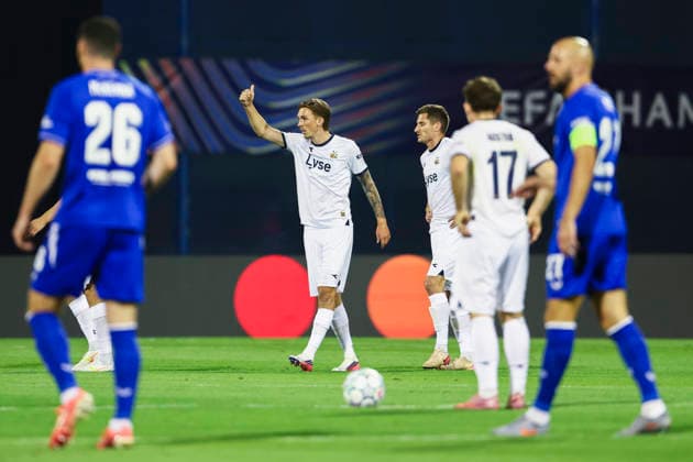 Champions League qualification, playoff: Dinamo Zagreb-Viking Zagreb 20260818. Viking coach Morten Jensen during the Champions League qualifying playoff match between Dinamo Zagreb and Viking at Maksimir Stadium. Photo: Nikola Krstic NTB Zagreb Croatia EDITORIAL USE ONLY. RESTRICTED USE FOR BETTING COMPANIES Ref:_SPOm3UdWdG-6WQ.jpg *** Champions League qualification, playoff Dinamo Zagreb vs. Viking Zagreb 20260818 Viking coach Morten Jensen during the Champions League qualifying playoff match between Dinamo Zagreb and Viking at Maksimir Stadium Photo Nikola Krstic NTB Zagreb Croatia EDITORIAL USE ONLY RESTRICTED USE FOR BETTING COMPANIES  Copyright: xNTBx