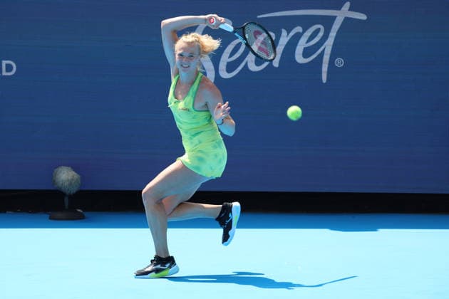 August 18, 2026, Mason, Oh, USA: Cincinnati Open Tennis 2026 - Katerina Siniakova hits a ball against Madison Keys. 2026 08 18. ZUMAPress Mason USA - ZUMAn24_ 20260818_zaf_n24_049 Copyright: xWallyxNellx
