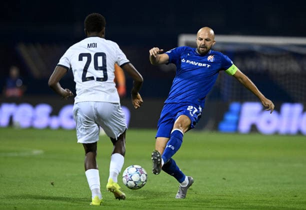 GNK Dinamo Zagreb v Viking - UEFA Champions League 2026 27 Play-Offs First Leg Josip Misic of GNK Dinamo Zagreb in action during the UEFA Champions League 2026 27 play-offs first leg match between GNK Dinamo Zagreb and Viking at Maksimir Stadium on August 18, 2026 in Zagreb, Croatia.  MarkoxLukunic PIXSELL