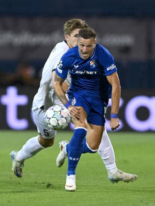 GNK Dinamo Zagreb v Viking - UEFA Champions League 2026 27 Play-Offs First Leg Mislav Orsic of GNK Dinamo Zagreb in action during the UEFA Champions League 2026 27 play-offs first leg match between GNK Dinamo Zagreb and Viking at Maksimir Stadium on August 18, 2026 in Zagreb, Croatia.  MarkoxLukunic PIXSELL