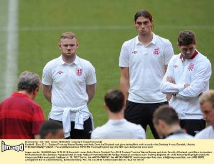 Football, EURO 2012, England National Team Training