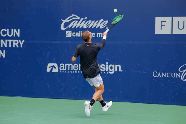 Sport Bilder des Tages #2 CANCUN COUNTRY OPEN 2026 CANCUN COUNTRY OPEN 2026 DALI BLANCH VS FELIPE MELIGENI 18082026 CANCUN, QUINTANA ROO. Action photo of Felipe Meligeni of Brazil, during game of the Cancun Country Open 2026 Tennis 125 Challenger tournament held at the Cancun Country Club of Cancun, Quintana Roo, Mexico. Foto de accion de Felipe Meligeni de Brasil. durante juego clasificatorio del Cancun Country Open 2026 ATP, Tennis Herren 125 Challenger que se celebra en el Cancun Country Club de Cancun, Quintana Roo, Mexico. PHOTO BY IMAGENSHOP AGENCIA FOTOGRAFICA CANCUN QUINTANA ROO MEXICO *** CANCUN COUNTRY OPEN 2026 CANCUN COUNTRY OPEN 2026 DALI BLANCH VS. FELIPE MELIGENI 08 18 2026 CANCUN, QUINTANA ROO Action photo of Felipe Meligeni of Brazil during a match at the 2026 Cancun Country Open ATP 125 Challenger tennis tournament held at the Cancun Country Club in Cancun, Quintana Roo, Mexico Action photo of Felipe Meligeni of Brazil during a qualifying match at the 2026 Cancun Country Open ATP 125 Challenger tournament held at the Cancun Country Club in Cancun, Quintana Roo, Mexico PHOTO BY IMAGENSHOP PHOTO AGENCY CANCUN QUINTANA ROO MEXICO Copyright: xIMAGENSHOPxAGENCIAxFOTOGRAFICAx