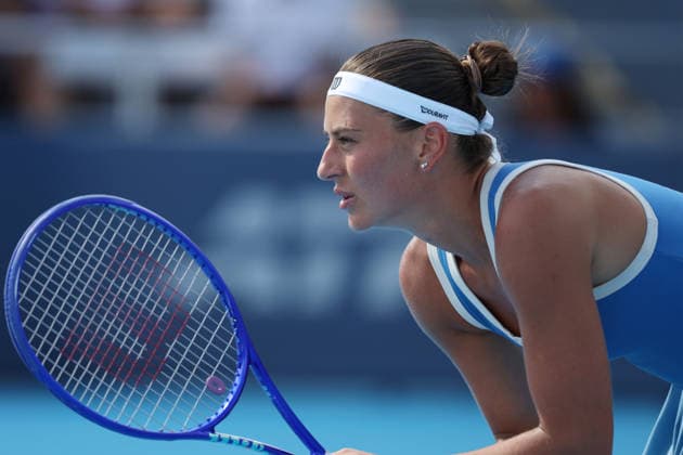 August 18, 2026, Mason, Ohio, USA: MARTA KOSTYUK of Ukraine during the match against S. Stephens of USA in the third round of tennis tournament WTA, Tennis Damen 1000 Cincinnati Open in Mason, USA. Kostyuk won 7:5, 7:5. Mason USA - ZUMAc278 20260818_zsp_c278_037 Copyright: xMarcinxCholewinskix