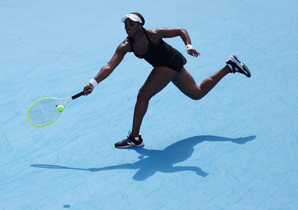 August 18, 2026, Mason, Ohio, USA: SLOANE STEPHENS of USA during the match against M. Kostyuk of Ukraine in the third round of tennis tournament WTA, Tennis Damen 1000 Cincinnati Open in Mason, USA. Stephens lost 5:7, 5:7. Mason USA - ZUMAc278 20260818_zsp_c278_049 Copyright: xMarcinxCholewinskix