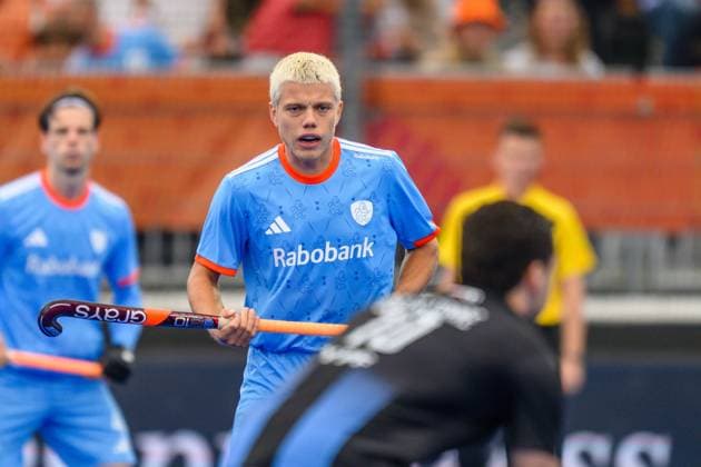 AMSTELVEEN, 18-08-2026, Wagener Stadion, FIH Hockey World Cup 2026 Men, 2026. Derck de Vilder during the game Argentina - Netherlands (men). Argentina - Netherlands (men)  x205843967x Copyright: