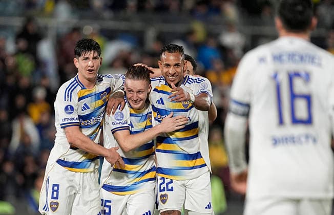 Santiago Ascacibar - Deportivo Recoleta vs Boca Juniors - Copa Sudamericana 2026 - Octavos de final - Vuelta - 18 de agosto de 2026 - Estadio Defensores del Chaco - Asuncion, Paraguay - Foto: Javier Garcia Martino - Prensa CABJ - *** Santiago Ascacibar, Deportivo Recoleta vs. Boca Juniors, 2026 Copa Sudamericana, Round of 16, Second Leg, August 18, 2026, Defensores del Chaco Stadium, Asunción, Paraguay. Photo by Javier Garcia Martino, CABJ Press