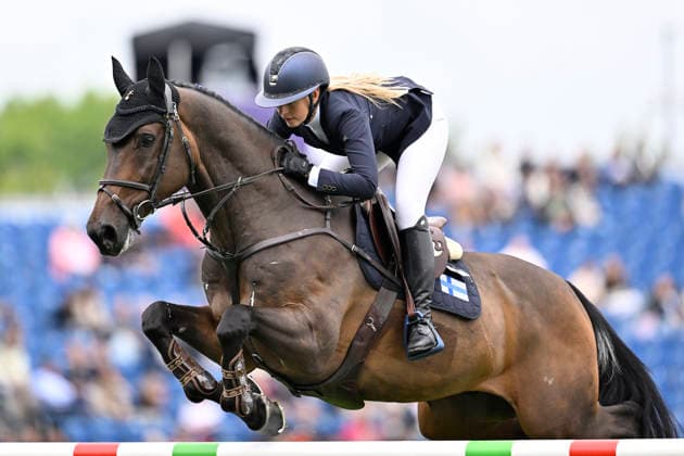 Equestrian sports, World Championships in Aachen, show jumping, qualifiers