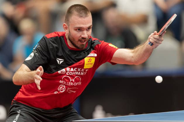 TC OE Clarity-Telefonie Systeme Bad Homburg Borussia Düsseldorf, Bundesliga Ivor Ban (Bad Homburg). Spiel der Tischtennis Bundesliga zwischen dem TTC OE Clarity-Telefonie Systeme Bad Homburg und Borussia Düsseldorf am 18. August 2026 in Bad Homburg., Bad Homburg Hessen Deutschland Wingert-Sporthalle Ober-Erlenbach *** TC OE Clarity Telefonie Systeme Bad Homburg vs. Borussia Düsseldorf, Bundesliga Ivor Ban Bad Homburg Table Tennis Bundesliga match between TTC OE Clarity Telefonie Systeme Bad Homburg and Borussia Düsseldorf on August 18, 2026, in Bad Homburg, Wingert Sports Hall, Ober Erlenbach, Bad Homburg, Hesse, Germany