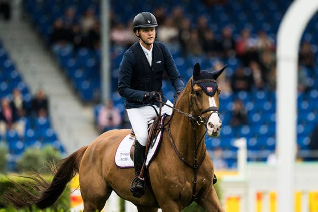 260819 Johan-Sebastian Gulliksen of Norway with horse Equine America Harwich compete in the team and individual jumping qualifier round one during day 9 of the 2026 FEI World Championships on August 19, 2026 in Aachen. Photo: Emma Wallskog BILDBYRAN kod EW EW0689 ridsport equestrian rid-vm 2026 2026 fei world championships bbeng ridsport-vm hoppning jumping norge *** August 19, 2026: Johan Sebastian Gulliksen of Norway, riding Equine America Harwich, competes in the first round of the team and individual show jumping qualifiers on Day 9 of the 2026 FEI World Championships on August 19, 2026 in Aachen. Photo by Emma Wallskog, BILDBYRAN, code EW EW0689. equestrian sports, 2026 World Championships, 2026 FEI World Championships, BBENG, equestrian World Championships, show jumping, Norway  Copyright: EMMAxWALLSKOG BB260819EW012