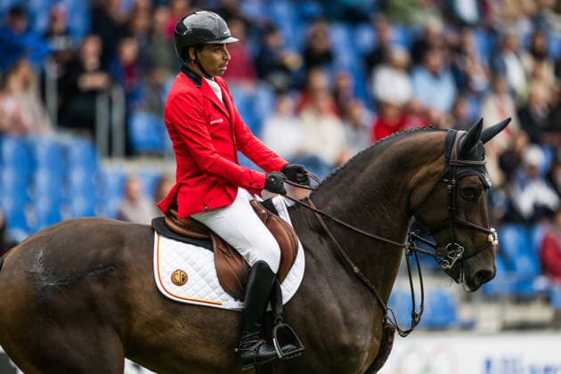 260819 Abdel Said of Belgium with horse Wathnan Quaker Brimbelles compete in the team and individual jumping qualifier round one during day 9 of the 2026 FEI World Championships on August 19, 2026 in Aachen. Photo: Emma Wallskog BILDBYRAN kod EW EW0689 ridsport equestrian rid-vm 2026 2026 fei world championships bbeng ridsport-vm hoppning jumping *** August 19, 2026: Abdel Said of Belgium, riding Wathnan Quaker Brimbelles, competes in the first round of the team and individual show jumping qualifiers on Day 9 of the 2026 FEI World Championships, 2026 in Aachen. Photo by Emma Wallskog, BILDBYRAN, code EW EW0689. equestrian sports, 2026 World Championships, 2026 FEI World Championships, BBENG, equestrian sports, World Championships, show jumping  Copyright: EMMAxWALLSKOG BB260819EW015