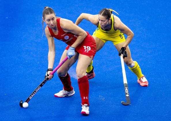 Field hockey, women’s, FIH World Cup, Chile - Australien